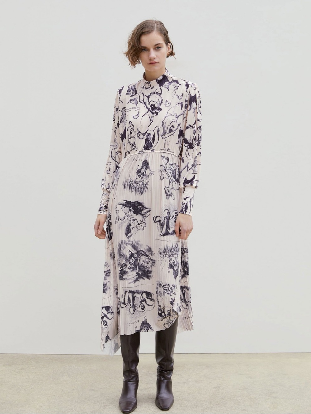 ZARA BAMBI DISNEY STORIES COLLECTION DRESS
